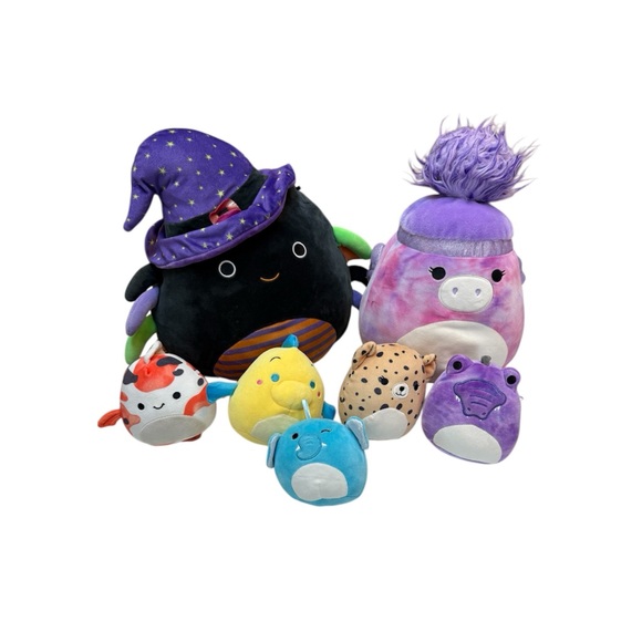 Squishmallows Colorful Plush Toy Collection - Picture 1 of 5